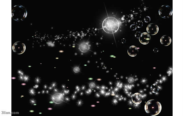 Bubble Light Source Psd