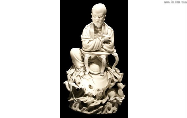 Buddha in porcellana psd
