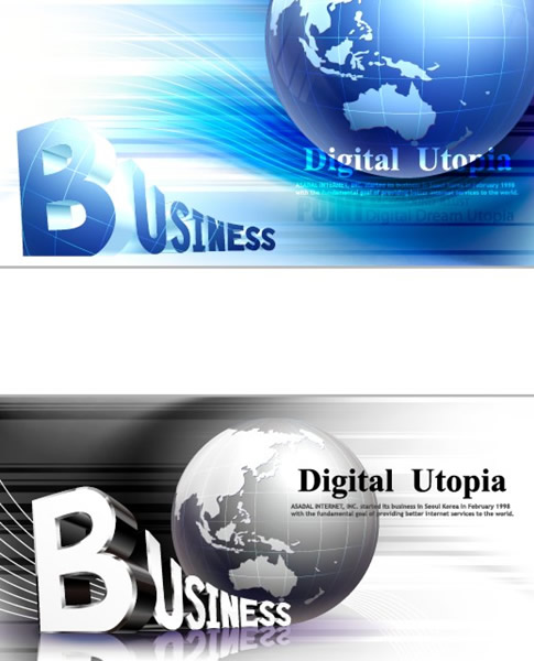 Business-Erde-Hintergrund