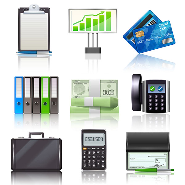 Business Finance Office Icons