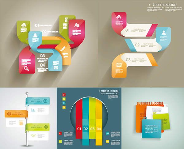 Desain grafis informasi bisnis