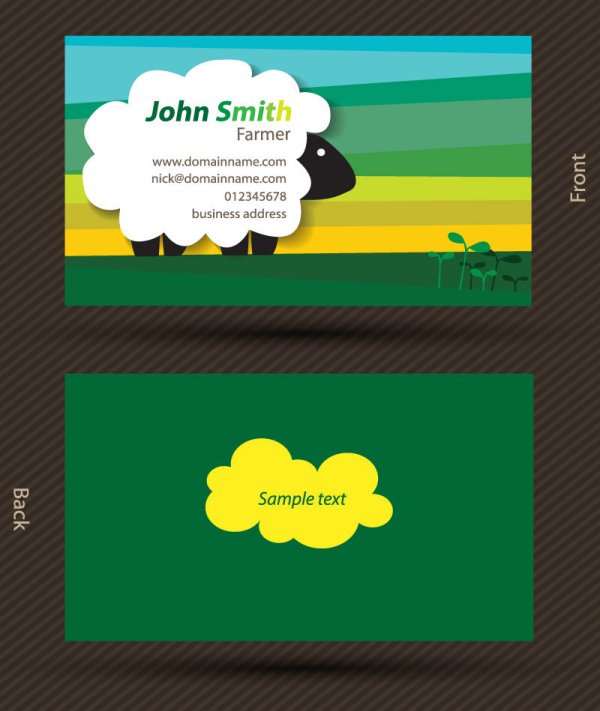 Business Of Childlike Sheep Cards