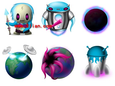 Cartoon Alien Png Icons