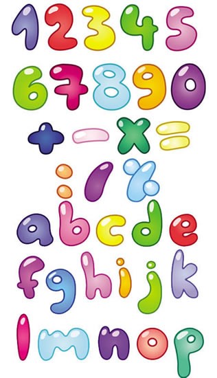 Cartoon-alphabet