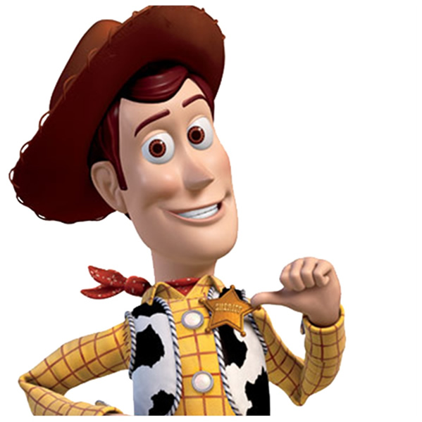 Cartoon Character Woody Psd Material