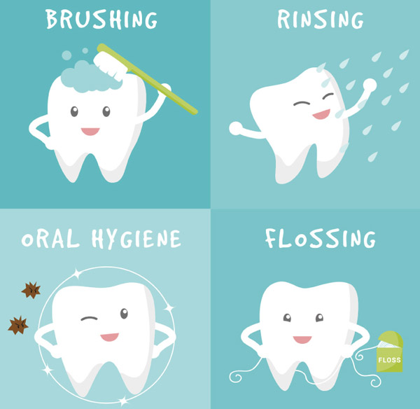 만화 치과 치료