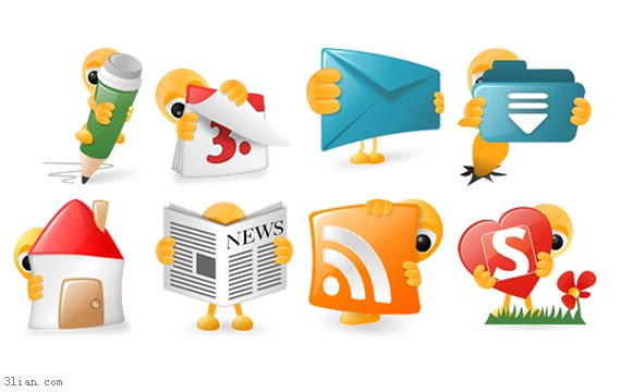 Cartoon Page Commonly Used Png Icon