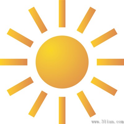 ikon kartun matahari