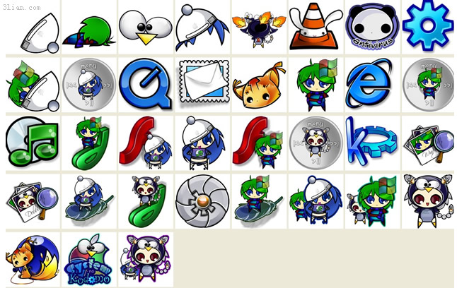 Cartoon Theme Computer Png Icon