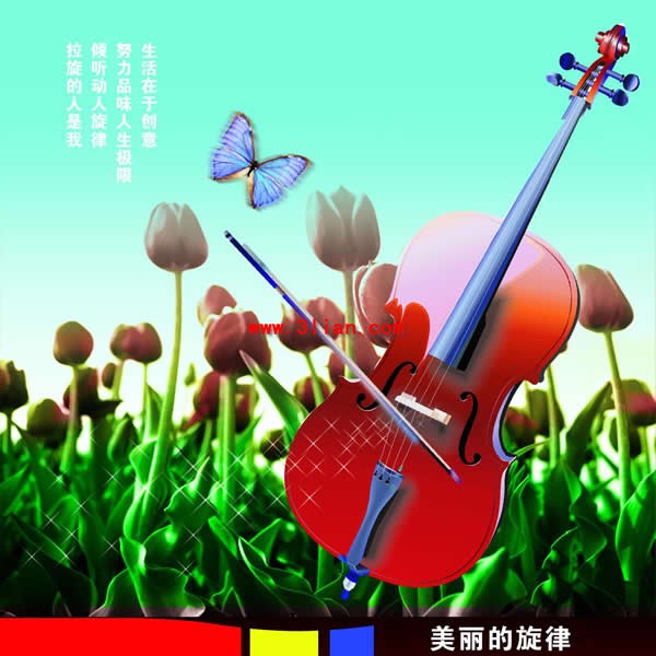 Cello Flower