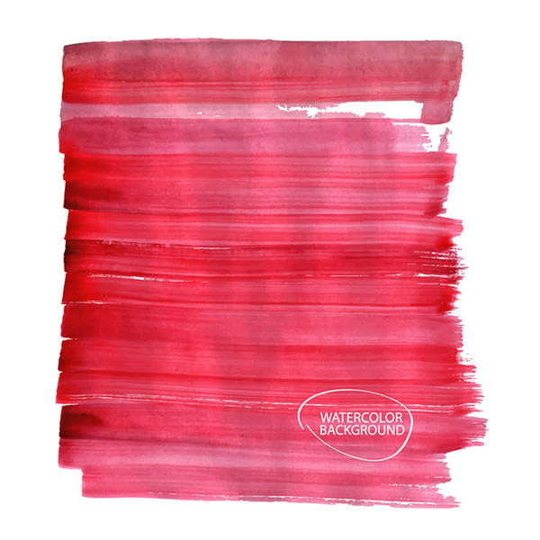 中國傳統水墨風格紅色畫筆