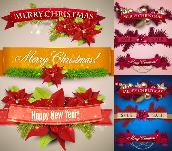 promociones de diseño banner Navidad