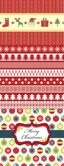 Christmas Lines Background Material
