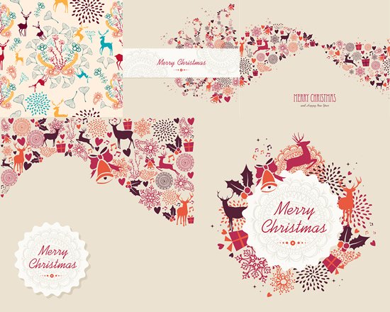 Christmas Patterns Card