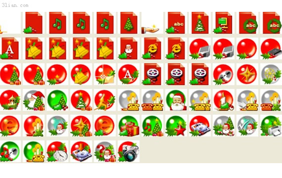 Weihnachts-Serie Datei Format Png-icons