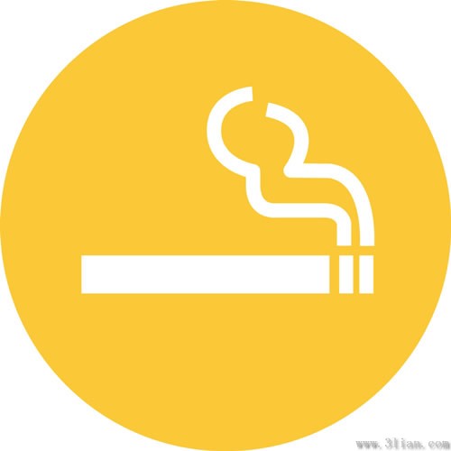 ícones de cigarro