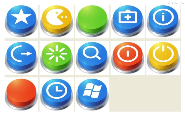 Circular Computer Button Icon Png