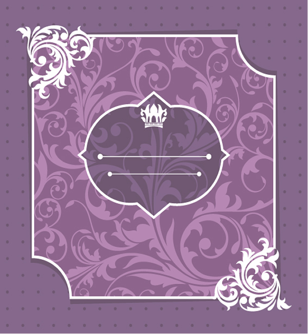 dentelle de couverture classique violet