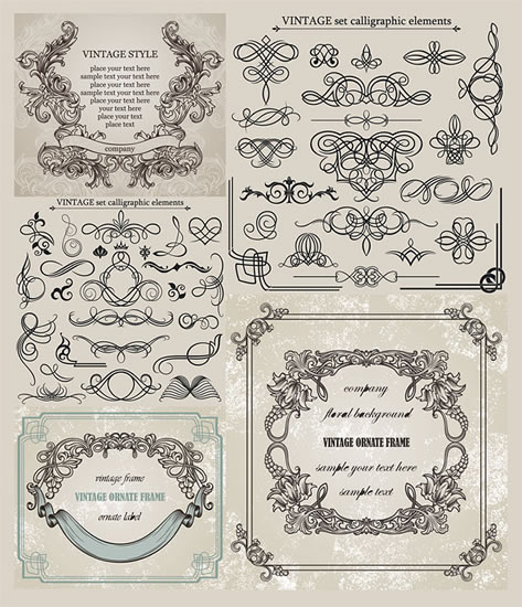 Classic European Patterns Of Lace