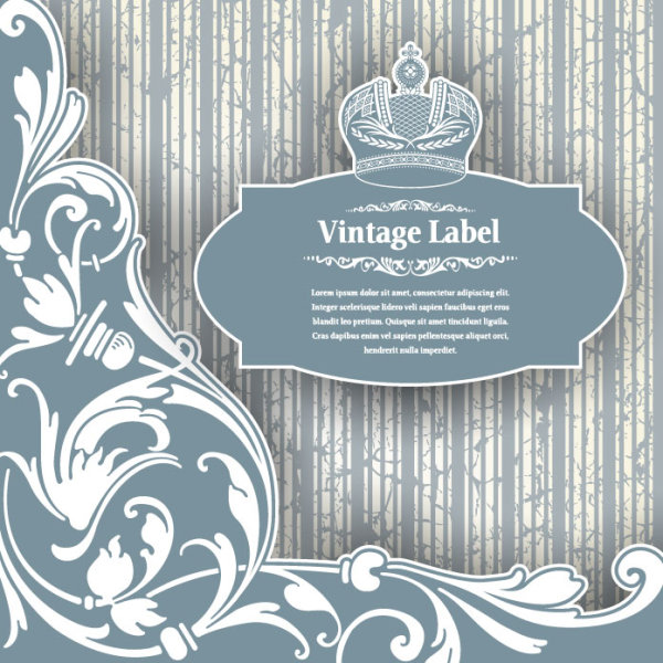 Classic Pattern Label Lace