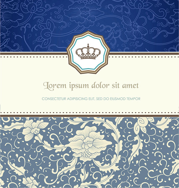Classical Pattern Crown Border
