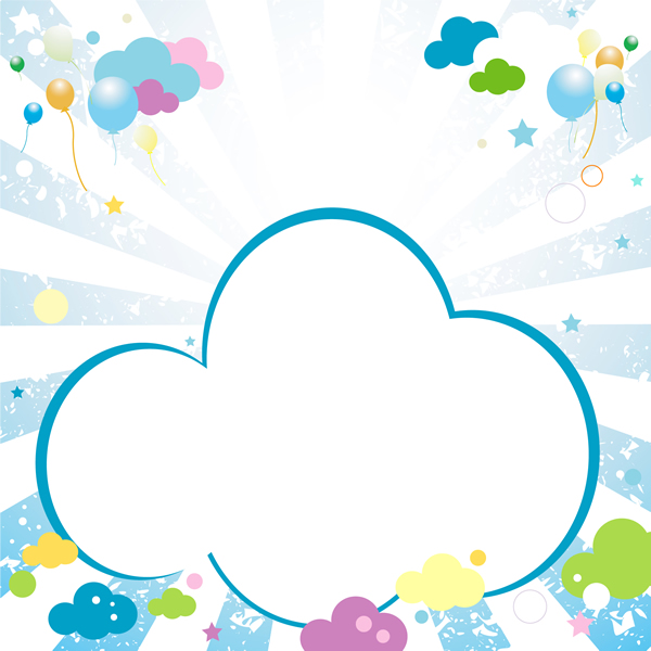 Clouds Day Photo Frame