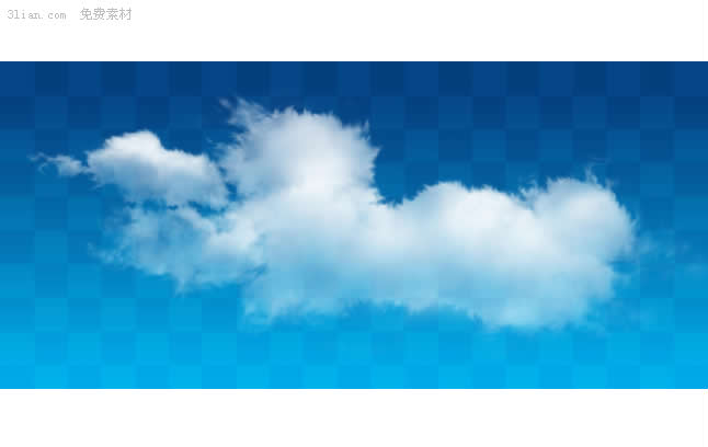 matériel de psd en couches de nuages