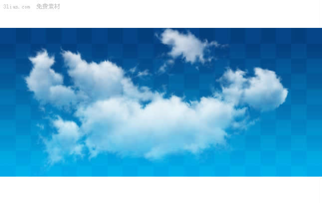 arquivo de origem de psd de nuvens