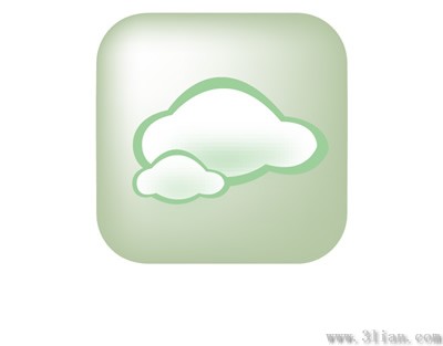 Cloudy Crystal Icon