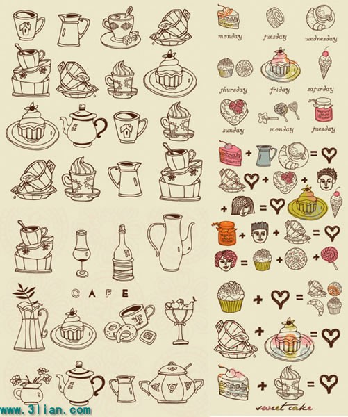 Coffee Cake Pattern