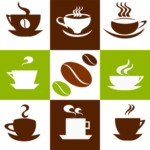thiết kế logo cà phê thời trang