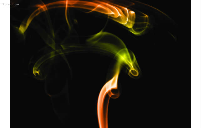 material en capas psd humo abstracto color