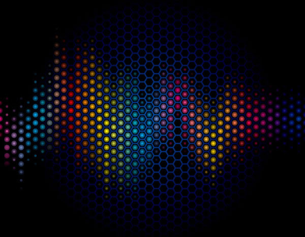 Color Corrugated Halo Mesh Background Color Corrugated Halo Mesh Background