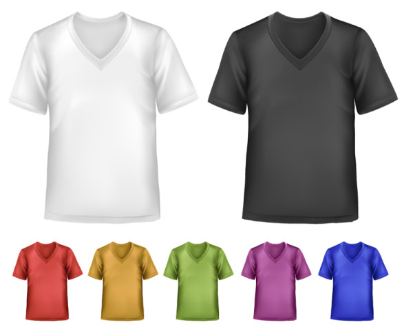 kolorowe bluzki odzież projekt