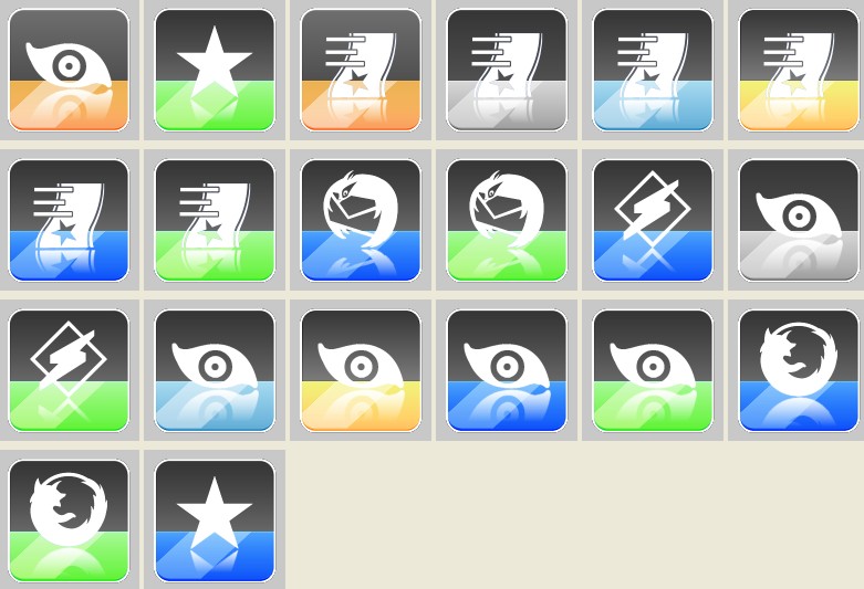 png de ícone no desktop software comum
