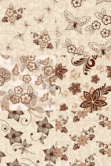 Continental Pattern Background