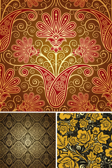 Continental Pattern Background