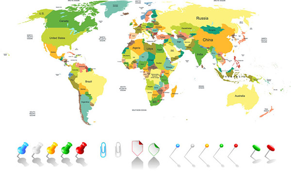 Country Maps Of The World
