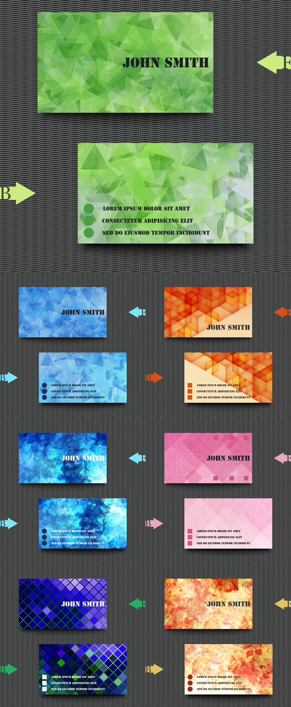 desain kartu bisnis kreatif