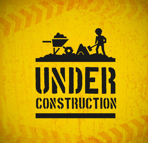 logotipo de construcción creativa