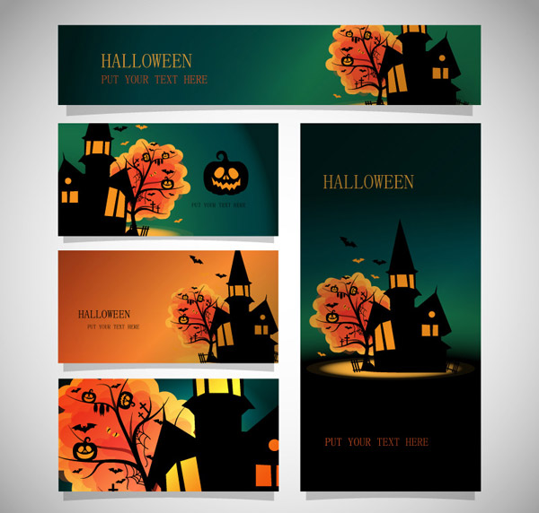 criativos cartões de halloween