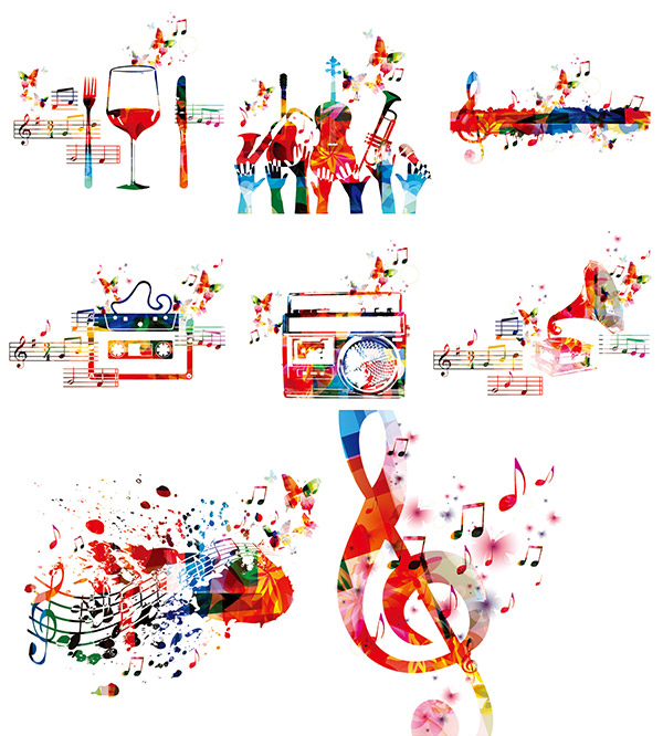 ícone do tema de música criativa