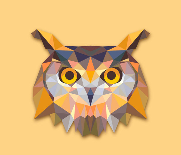 Burung Hantu Kreatif Potret Kartun Vektor Vektor Gratis Download