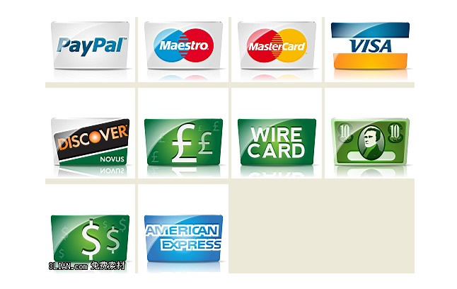 Kreditkarten-Icons png