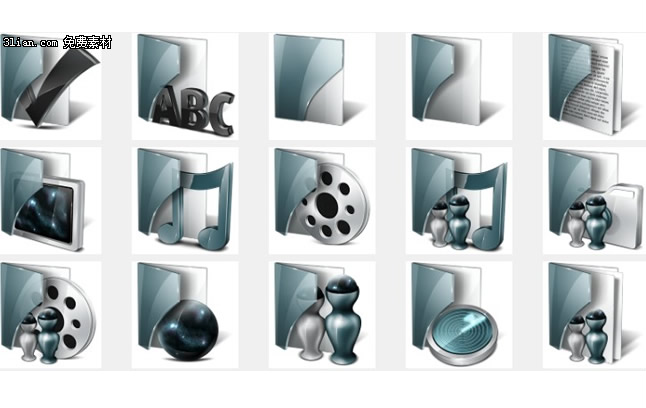 Crystal Folder Icons Download