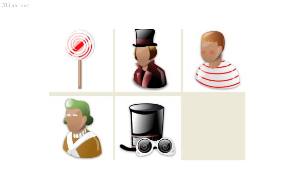 Kristall Mitglied PNG-icons