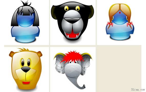 Crystal Style Animal Picture Png Icon