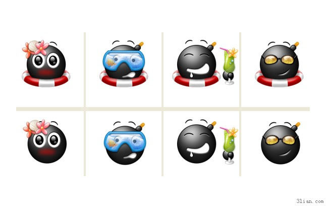 Cute Bomb Face Png Icons