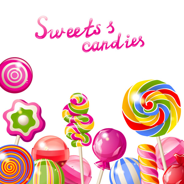Delicious Candy Background