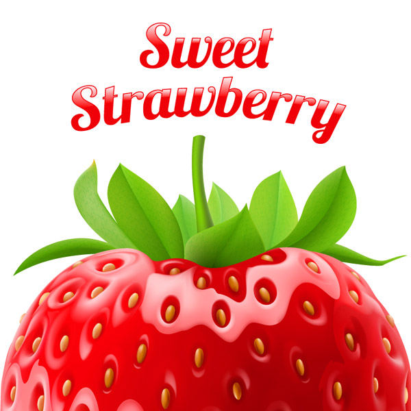 美味的新鮮草莓